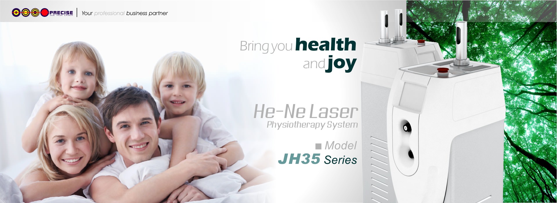 He-Ne Laser Physiotherapy System